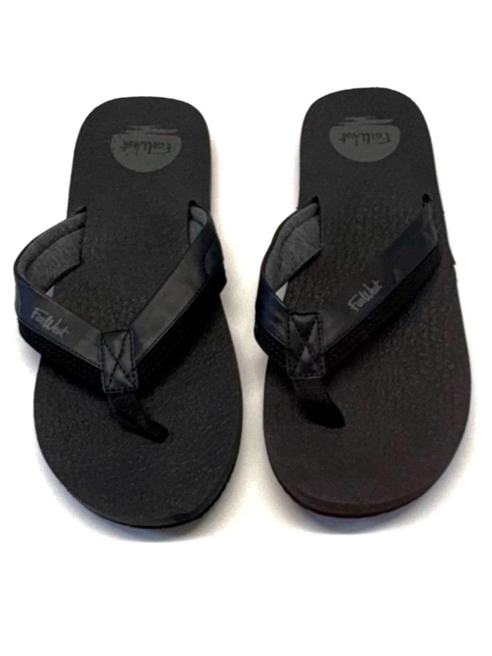 FarWest Black Comfort Flip-Flops Men’s 11. (NWT) NEW WITH TAG